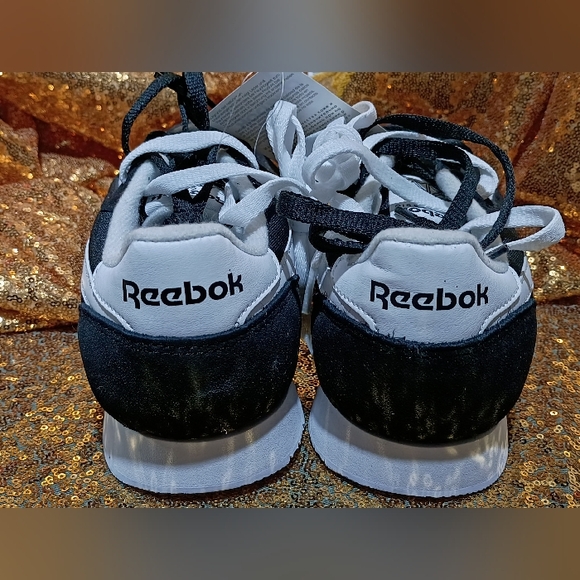 Reebok Classic Men's Black and White Sneakers - Picture 2 of 4